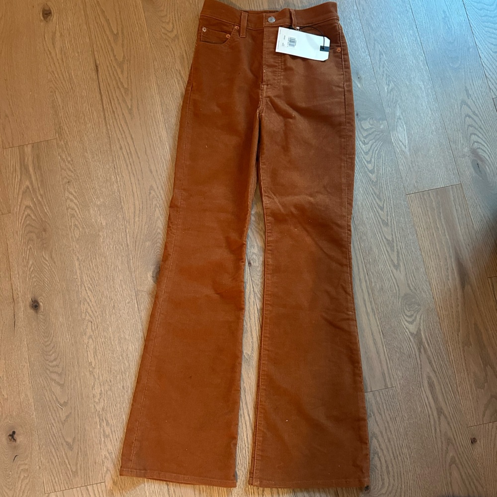 Women's Levi corduroy Brown flared Jeans
